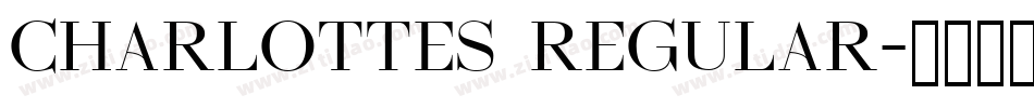 Charlottes Regular字体转换